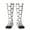 2 Black-2, variant on Signal Icon Pattern Women’s Knee High Crew Socks,Trouser Socks Comfortable, Breathable, Moisture-Wicking and Soft
