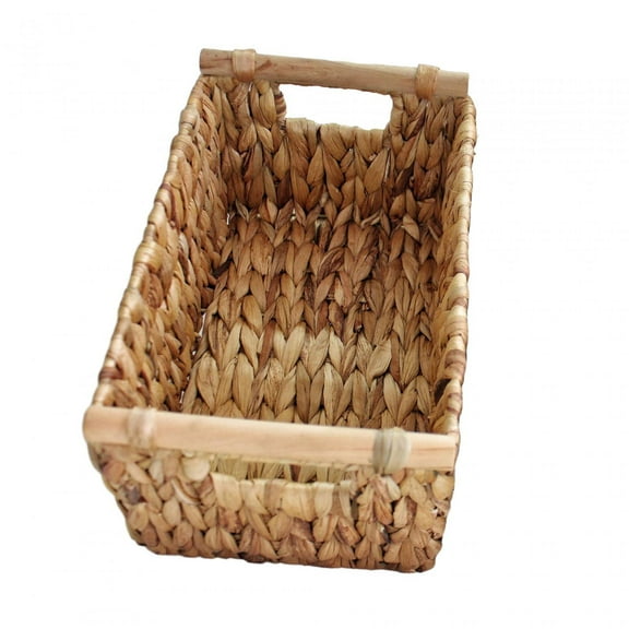 Baoblaze Woven Basket Sundries Organizer Basket Decorative Storage Bin Sundries Container