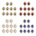 thumbnail image 1 of segolike 40pcs Bling Crystal Rhinestone Flat back Buttons Embellishment DIY Jewellery, 1 of 9