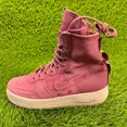 thumbnail image 3 of Ni - ke Ni - ke SF Air Force 1 High Wine Purple Womens Size 8.5 Athletic Shoes Sneakers, 3 of 5