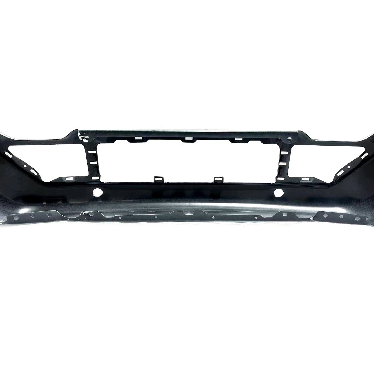 Fit For Ford F-150 2021-2023 Star White Front Bumper With fog light holes and 6 Sensor Holes