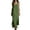 CC-Green625, variant on XIAOCHA Solid Maxi Dress For Women Sleeveless V Neck Split Summer Beach Cover Up