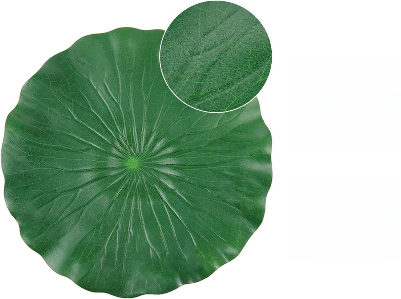 12 Pack Artificial Lily Pads Floating for Pond, 4 Sizes Lily Pad Fake Lotus Leaves Fish Decorations, Realistic Foam Water Plants for Koi Aquarium Fish Tank Pool Landscape Garden Decor