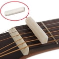 thumbnail image 5 of Tuerca de sillín de puente de hueso de guitarra acústica hecha de accesorios de guitarra de hueso Real Eigraketly EL010545-00, 5 of 5