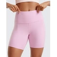thumbnail image 4 of CRZ YOGA Womens ButterLuxe Biker Shorts 6 Inches High Waisted Workout Running Yoga Shorts, 4 of 4