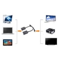 thumbnail image 3 of Extensor De Cable De Conector De Adaptador De Red Doble Hd Video Hdmi Extender Monstrate EL010039-00, 3 of 6