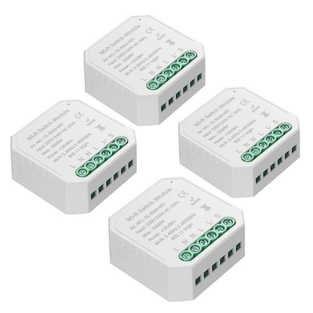 Tuya MINI DIY interruptor inteligente unidireccional aplicación de cuerpo pequeño Control CACAGOO Interruptor inteligente