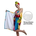 thumbnail image 5 of Colevkie 2 Pcs Women Bath Skirt Hair Drying Cap Set Adjustable Soft Bath Wrap Set Towel Shower Cap Sauna Bathroom Beach Printed Cherry Pattern, 5 of 8