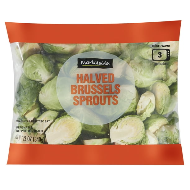 marketside halved brussels sprouts 12 oz walmart com