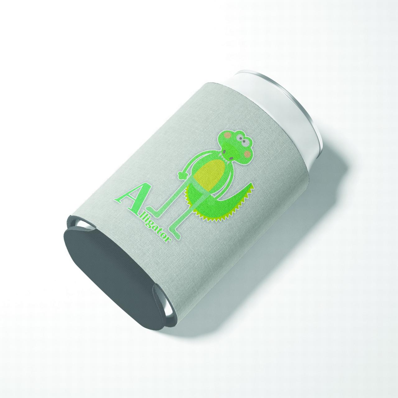 Alphabet A for Alligator Can or Bottle Hugger
