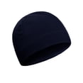 thumbnail image 1 of Minnieouse Gorro para exteriores, gorros flexibles para mujeres, gorros para adultos, accesorio de ropa, gorro para adultos con diseño de Color Simple para Sombreros azul marino Minnieouse AP009117-08, 1 of 6