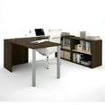 thumbnail image 5 of I3 by Bestar U-Shaped Desk-Finish:Northern Maple & Sandstone, 5 of 7