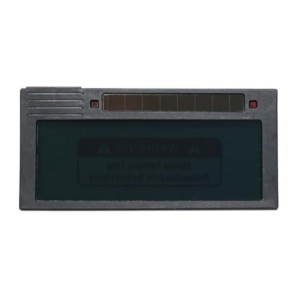 Blue Demon True View Realistic Color Auto Darkening Variable Shade Drop In Solar Powered Rechargeable Welding Hood Filter for 2 x 4.25 Inch Hoods