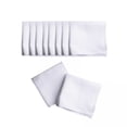 thumbnail image 1 of Pañuelo De Algodón Para Hombre, Pañuelos Blancos Sólidos Para Manualidades DIY, 4x10 Piezas, 20cm X 20cm, 1 of 8