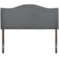 thumbnail image 3 of Smoke Curl Queen Nailhead Upholstered Headboard, 3 of 5