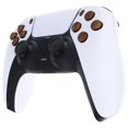 thumbnail image 5 of eXtremeRate Replacement D-pad R1 L1 R2 L2 Triggers Share Options Face Buttons, Wood Grain Full Set Buttons for ps5 Controller BDM-030/040, 5 of 8