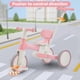 thumbnail image 4 of Triciclo Bobike 5 en 1 para niños pequeños de 18 meses a 5 años, color rosa, 4 of 7