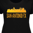 thumbnail image 4 of Inktastic San Antonio Skyline Texas Women's Plus Size T-Shirt, 4 of 5