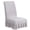 Grey, variant on 1 Chair Cover Washable Removable Dining Chair Slipcovers Elastic Chair Seat Slipcovers Chair Protector Cover for Restaurant Hotel Cafe Sofa Cover