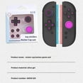 thumbnail image 5 of Silicone Button Caps for Nintendo Switch 2, Joystick Cap Colored Button Stickers Switch Thumb Grip Caps, 5 of 9