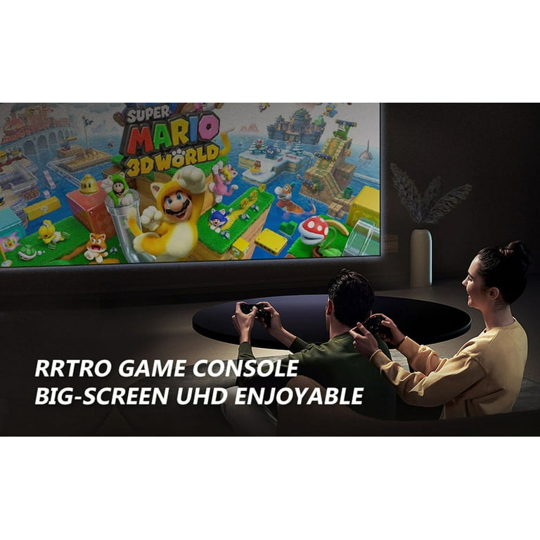  CONSOLE GAME STICK MINI RETRO 4K 10000+ JOGOS 2 CONTROLE SEM  FIO PS1 : Toys & Games