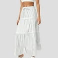 thumbnail image 2 of GJSYRH Women's 2026 Bohemian Long Floral Skirts Flowy High Waist Floral Maxi Skirt Summer Regular Trendy Skirts, 2 of 4