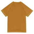thumbnail image 6 of FORMRS Boys Rash Guard Short Sleeves Swim Shirt Quick Dry UPF 50+ Sun Protection, Sizes 3-12T, Orange Floral Garden, 6 of 6