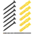 thumbnail image 1 of UPGRATOR 1 De Tornillos Con Anclajes Para Paredes Que Incluye Broca Diamantada Y Clavos Para Yeso, 1 of 6