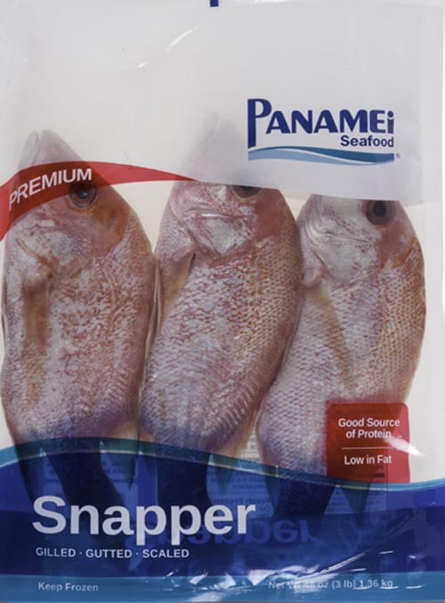 Frozen Red Snapper, 3lbs