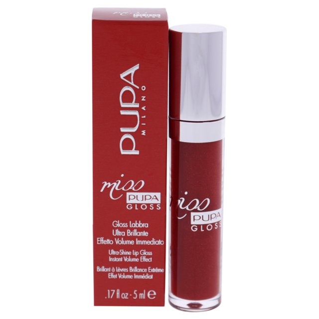 Brillo de labios Pupa Milano Miss Pupa Gloss 205 Toque de rojo 0.17 oz