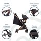 thumbnail image 3 of Bebesit Travel System Soho Carriola y Autoasiento Reclinable hasta 22 kg, 3 of 8