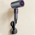 thumbnail image 3 of Suction Cup Hair Dryer Bracket, Wall Mounted Bathroom Storage Rack, Non Perforated Hair Dryer Holder for Easy Install, Multifunctional Wall Organizer for Hair Tools Bathroom Accessories, 3 of 6