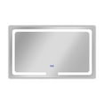 thumbnail image 1 of Chloe Lighting CH9M022BL39-HRT 39 Po. 3 Températures de Couleur 3000K-6000K Luminosité Miroir Rectangulaire à Écran Tactile LED, 1 of 1