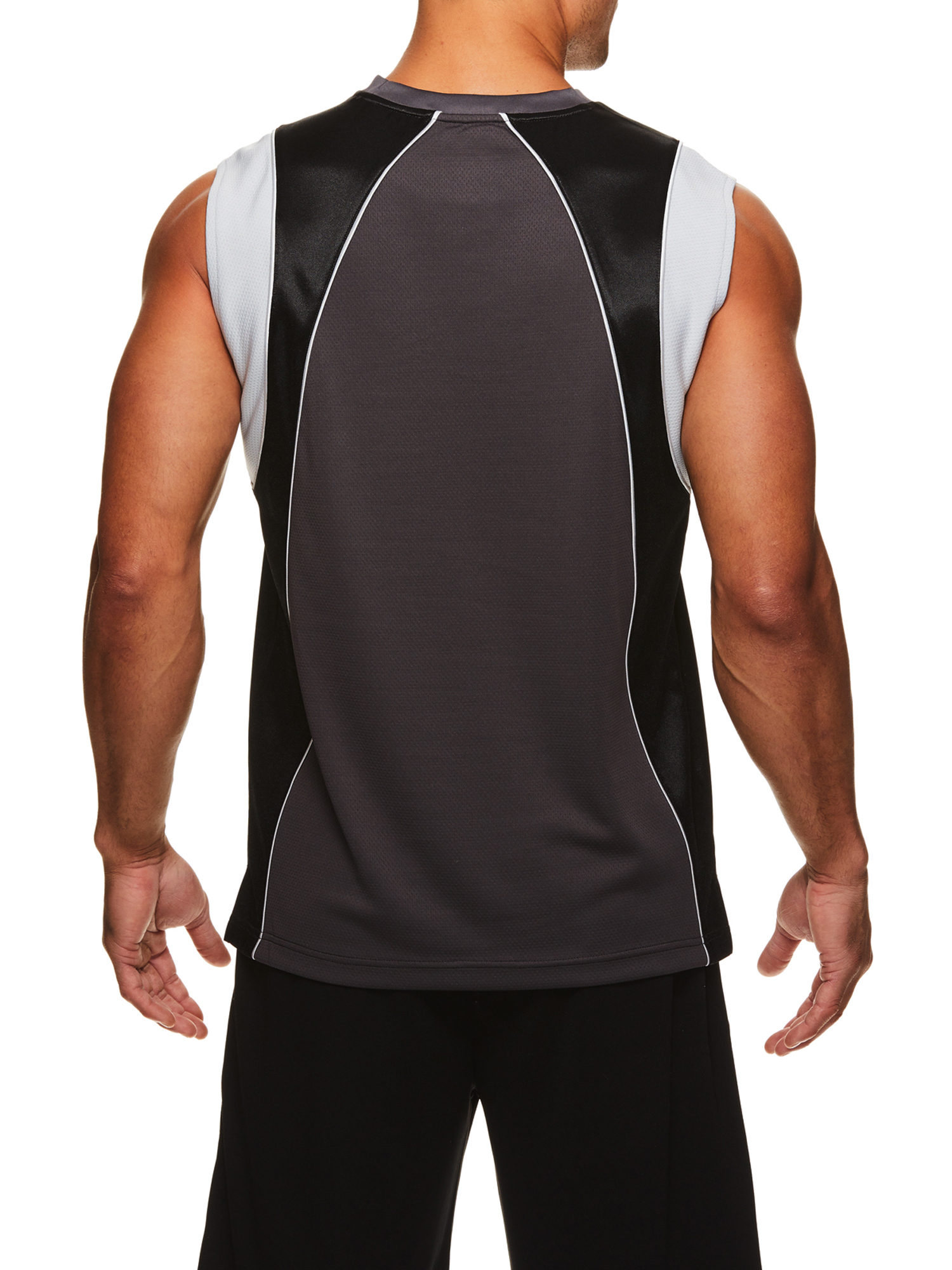 AND1 Men's Exile Sleeveless Jersey Tank Top, up to 2XL