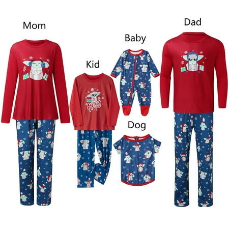 

Family Matching Outfits Winter Womens Pajamas Women Mom Family Matching Sweaters Top Autumn Winter Warm Outfits