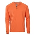 thumbnail image 3 of Boxercraft BM3101 Men's Henley Ls Tee-Mandarin-L, 3 of 4