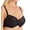 Black, variant on Women's Antigel FCG3809 Rayures Ballerine Padded Bra (Black 32D)