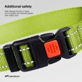 thumbnail image 4 of CollarDirect Reflective Dog Collar for a Small Medium Large Dog or Puppy with a Quick Release Buckle - Boy and Girl - Nylon Suitable for Swimming (18-26 Inch Lime Green), 4 of 5