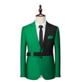thumbnail image 4 of Chaqueta de traje de otoño para hombre, artículos casuales de negocios sencillos, estilo simple, 4 of 5
