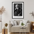 thumbnail image 4 of Historic Framed Print, [Sir William Huggins, 1824-1910, half-length portrait, seated], 17-7/8" x 21-7/8", 4 of 9