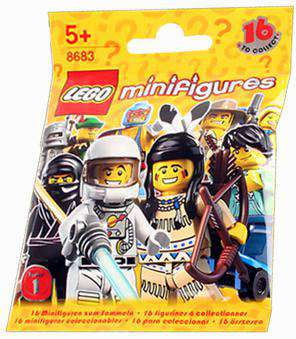 Figure Complete no accessories no stand Series One 1 Lego Nurse Minifig Lot