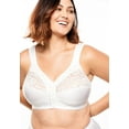 thumbnail image 6 of Comfort Choice Women's Plus Size Easy Enhancer Front-Close Wireless Bra, 6 of 6