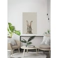 thumbnail image 5 of Lapin Gris III Painting Print on Wrapped Canvas, 5 of 7