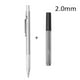 thumbnail image 1 of Juego de lápices mecánicos reemplazables, 0,3, 0,5, 0,7, 0,9, 1,3mm, plomo para escribir y dibujar, bolígrafo de Metal no tóxico para la escuela, 1 of 4