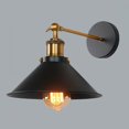 thumbnail image 2 of Lámpara de pared vintage con forma de campana, base metálica, casquillo E27 (bombilla no incluida), 2 of 8