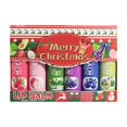 thumbnail image 2 of Kokovifyves Christmas-themed Fruity Lip Balm Box Moisturizing Antis-chapping Fade Lip Lines 6PCS, 2 of 9