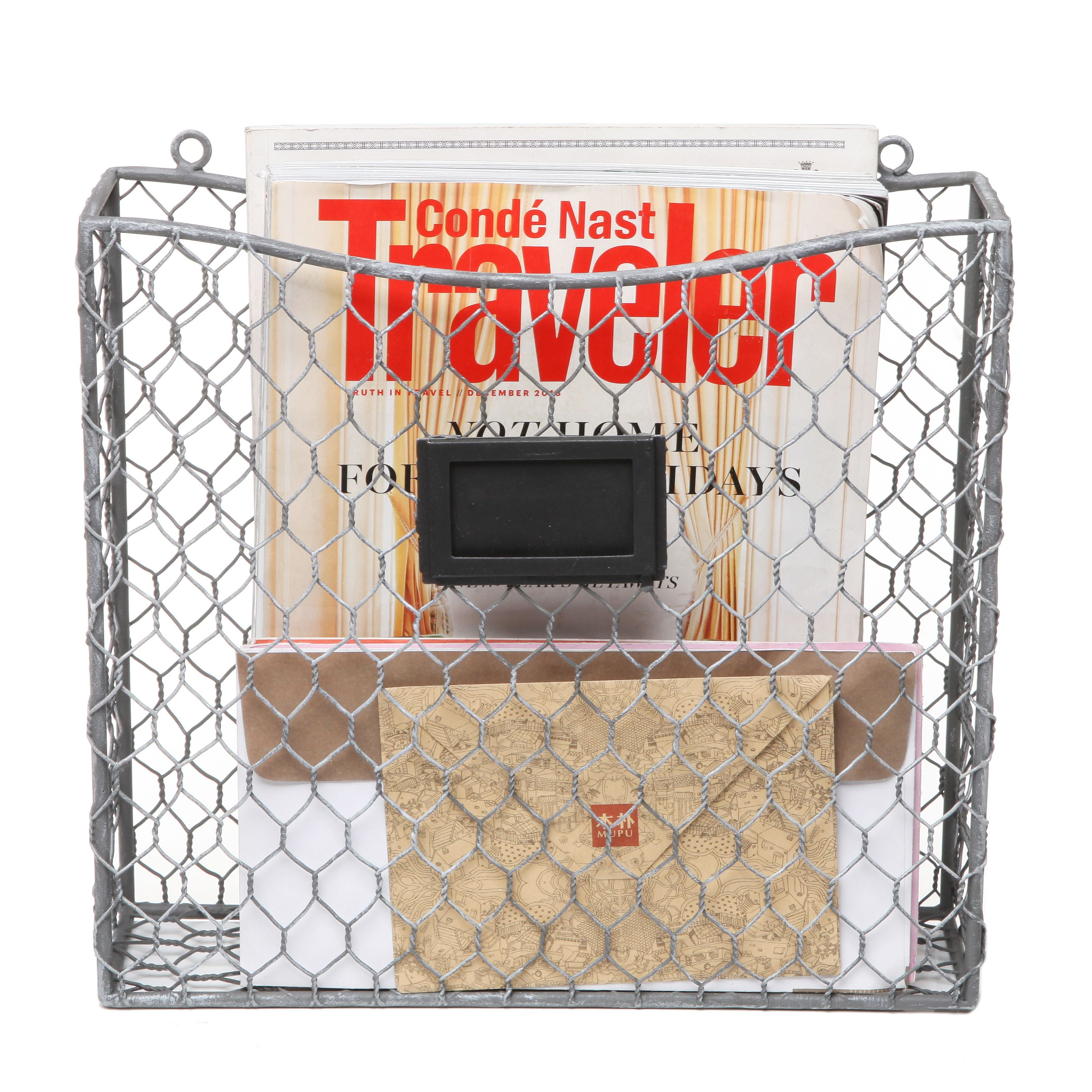 country-rustic-gray-metal-wire-wall-mounted-magazine-file-mail