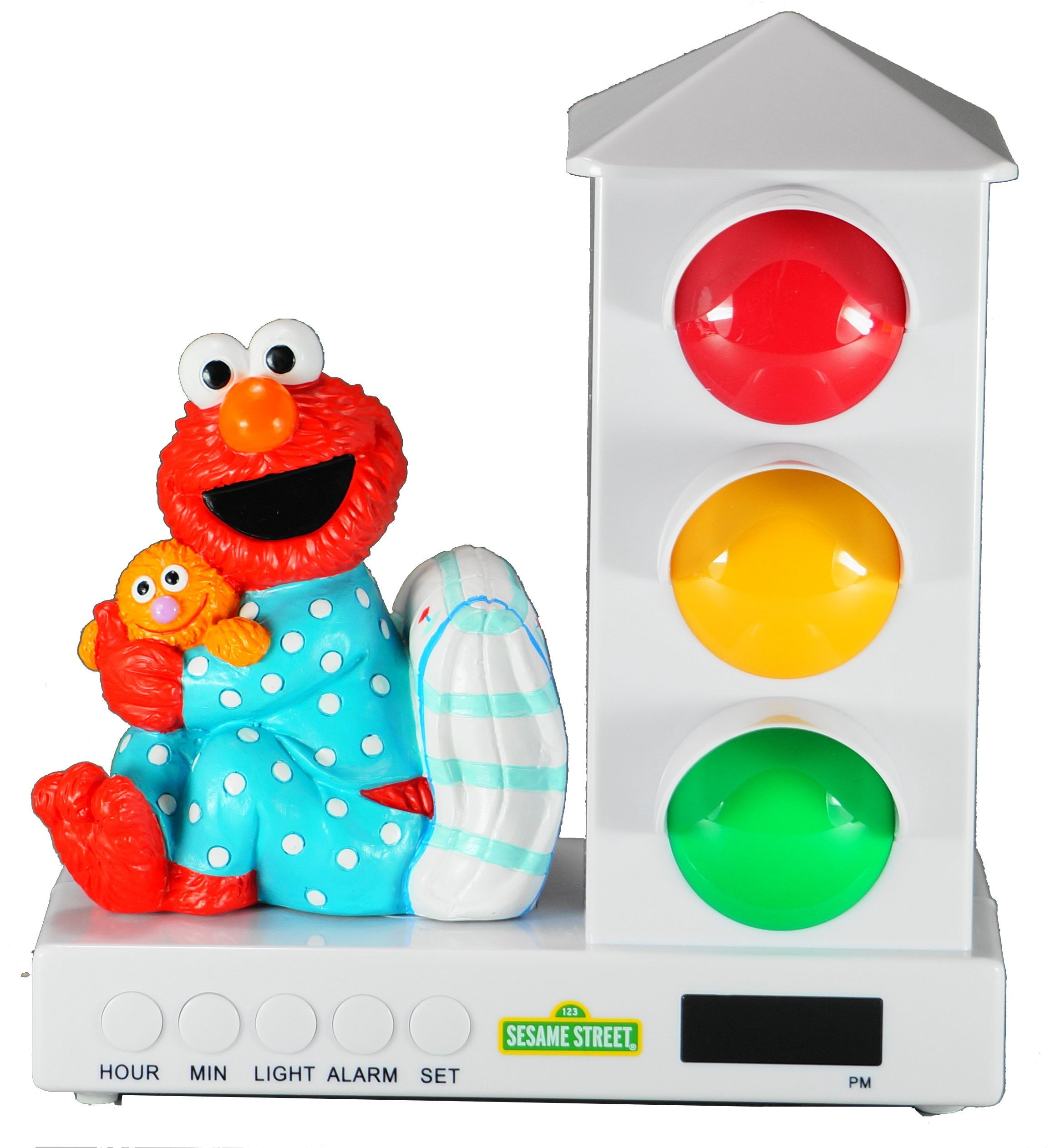 Its About Time Stoplight Sleep Enhancing Alarm Clock for Kids Red and Blue Sports Car
