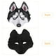 thumbnail image 2 of Máscara de cabeza de perro, divertidas máscaras de animales, disfraz de Halloween, máscaras realistas de cabeza completa para fiestas de disfraces de cosplay, máscaras de lobo para entusiastas., 2 of 7