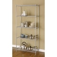 thumbnail image 2 of Artiva USA 9907P 5 Shelf Wire Shelving Rack, 68", Silver/Gray, 2 of 2